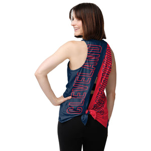 Cleveland Guardians MLB Womens Tie-Breaker Sleeveless Top