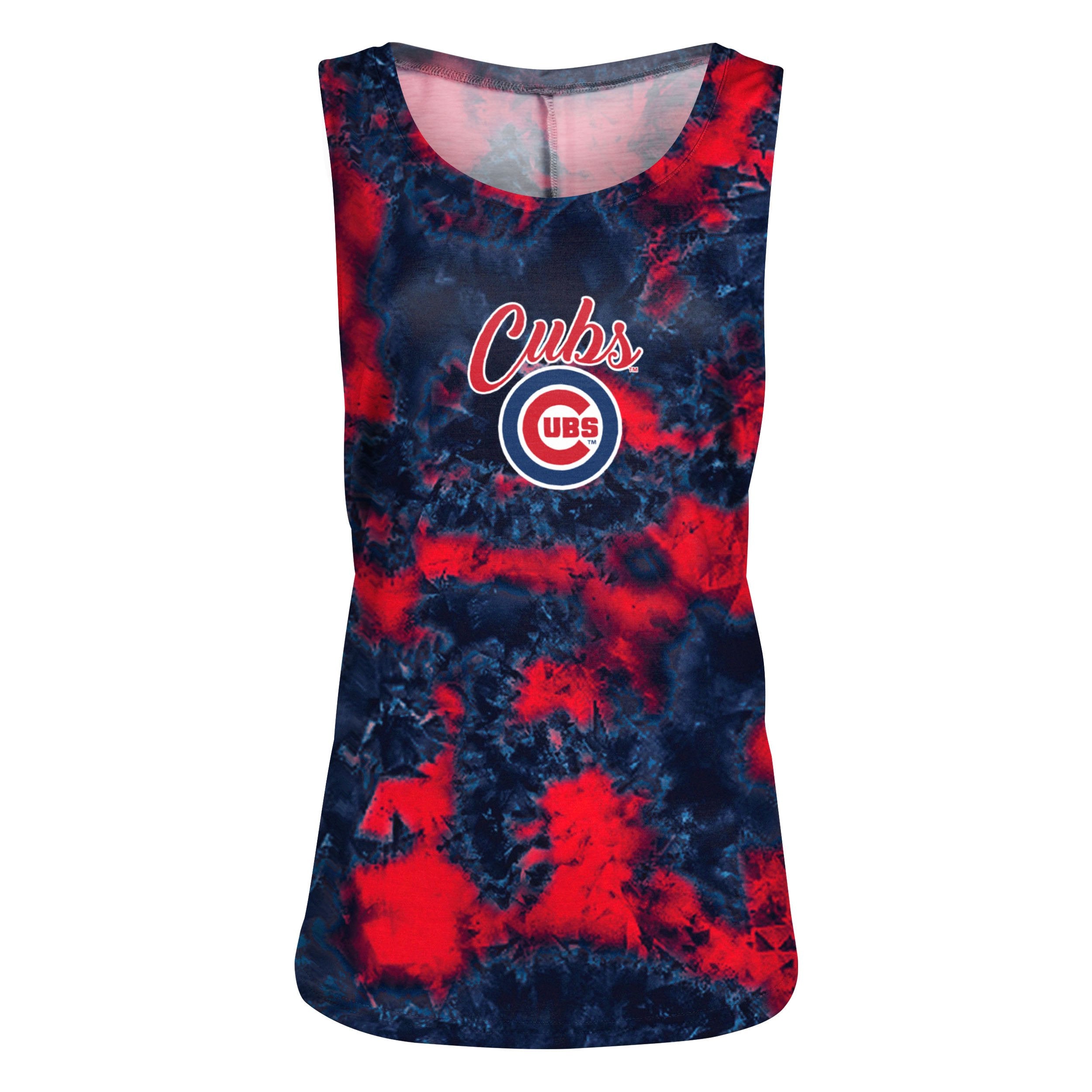 Chicago Cubs Womens To Tie-Dye For Crop Top FOCO