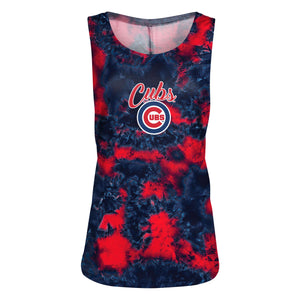 Chicago Cubs MLB Womens To Tie-Dye For Sleeveless Top