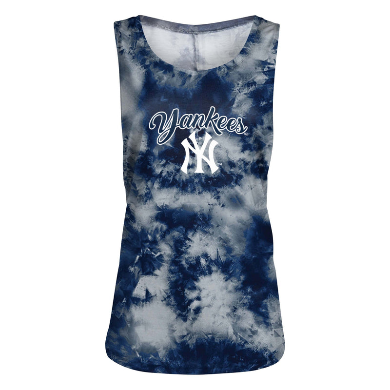 FOCO New York Yankees Womens Tie-Breaker Sleeveless Top, Size: 2XL