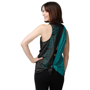 Coastal Carolina Chanticleers NCAA Womens Tie-Breaker Sleeveless Top