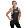 Las Vegas Raiders NFL Womens Americana Tie-Breaker Sleeveless Top