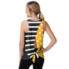 Pittsburgh Steelers NFL Womens Americana Tie-Breaker Sleeveless Top