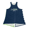 Seattle Seahawks NFL Womens Americana Tie-Breaker Sleeveless Top