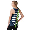 Seattle Seahawks NFL Womens Americana Tie-Breaker Sleeveless Top