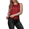 Kansas City Chiefs NFL Womens Side-Tie Sleeveless Top