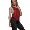 Kansas City Chiefs NFL Womens Side-Tie Sleeveless Top