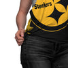 Pittsburgh Steelers NFL Womens Side-Tie Sleeveless Top