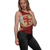 San Francisco 49ers NFL Womens Side-Tie Sleeveless Top