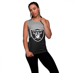 Las Vegas Raiders NFL Womens Strapped V-Back Sleeveless Top
