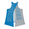 Detroit Lions NFL Womens Tie-Breaker Sleeveless Top