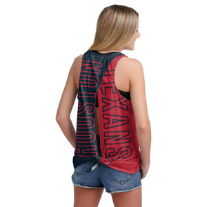 Houston Texans NFL Womens Tie-Breaker Sleeveless Top