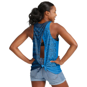Los Angeles Chargers NFL Womens Original Tie-Breaker Sleeveless Top