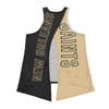 New Orleans Saints NFL Womens Tie-Breaker Sleeveless Top