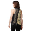 New Orleans Saints NFL Womens Tie-Breaker Sleeveless Top