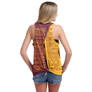 Washington Commanders NFL Womens Tie-Breaker Sleeveless Top