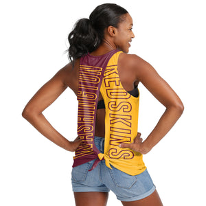 Washington Commanders NFL Womens Original Tie-Breaker Sleeveless Top