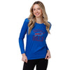 Buffalo Bills NFL Womens Tie-Breaker Long Sleeve Top