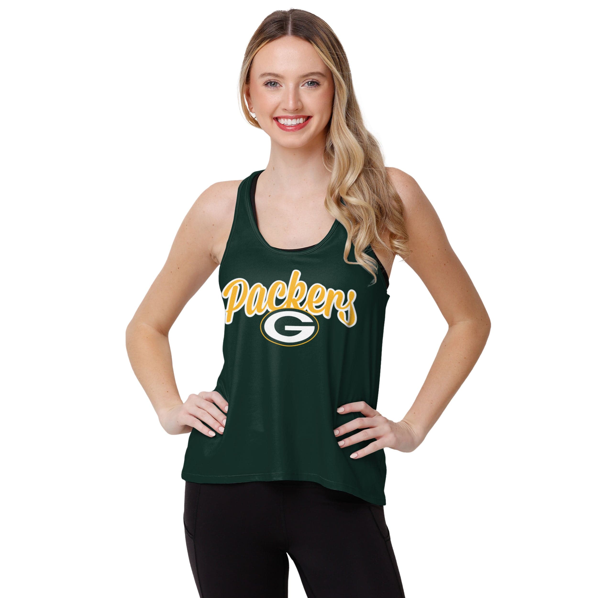 Green Bay Packers Women's Sleeve Stripe 3/4 T-Shirt at the Packers