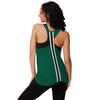 New York Jets NFL Womens Wordmark Team Stripe Sleeveless Top