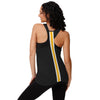 Pittsburgh Steelers NFL Womens Wordmark Team Stripe Sleeveless Top