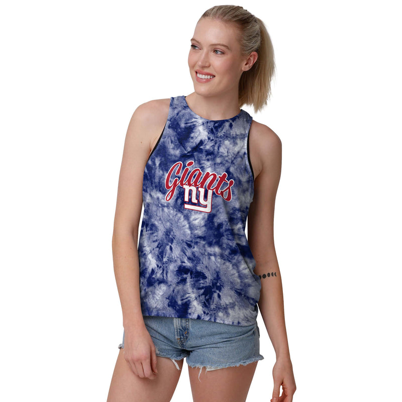 FOCO Denver Broncos NFL Womens Americana Tie-Breaker Sleeveless Top