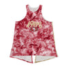 San Francisco 49ers NFL Womens Script Wordmark Tie-Dye Tie-Breaker Sleeveless Top