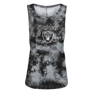 Las Vegas Raiders NFL Womens To Tie-Dye For Sleeveless Top