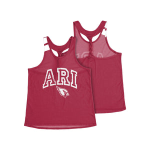 Arizona Cardinals NFL Womens Team Twist Sleeveless Top