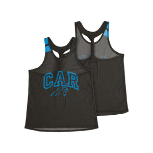 Carolina Panthers NFL Womens Team Twist Sleeveless Top
