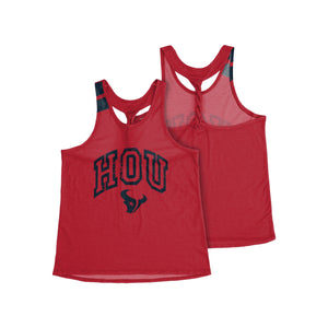 Houston Texans NFL Womens Team Twist Sleeveless Top