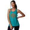 Miami Dolphins NFL Womens Team Twist Sleeveless Top