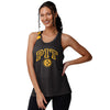 Pittsburgh Steelers NFL Womens Team Twist Sleeveless Top