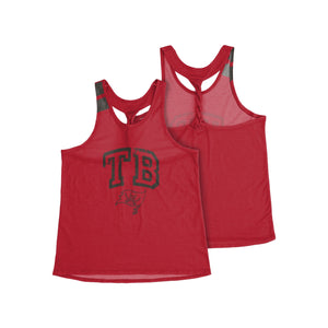 Tampa Bay Buccaneers NFL Womens Team Twist Sleeveless Top