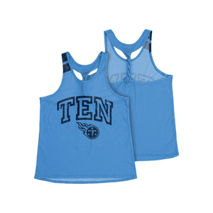 Tennessee Titans NFL Womens Team Twist Sleeveless Top