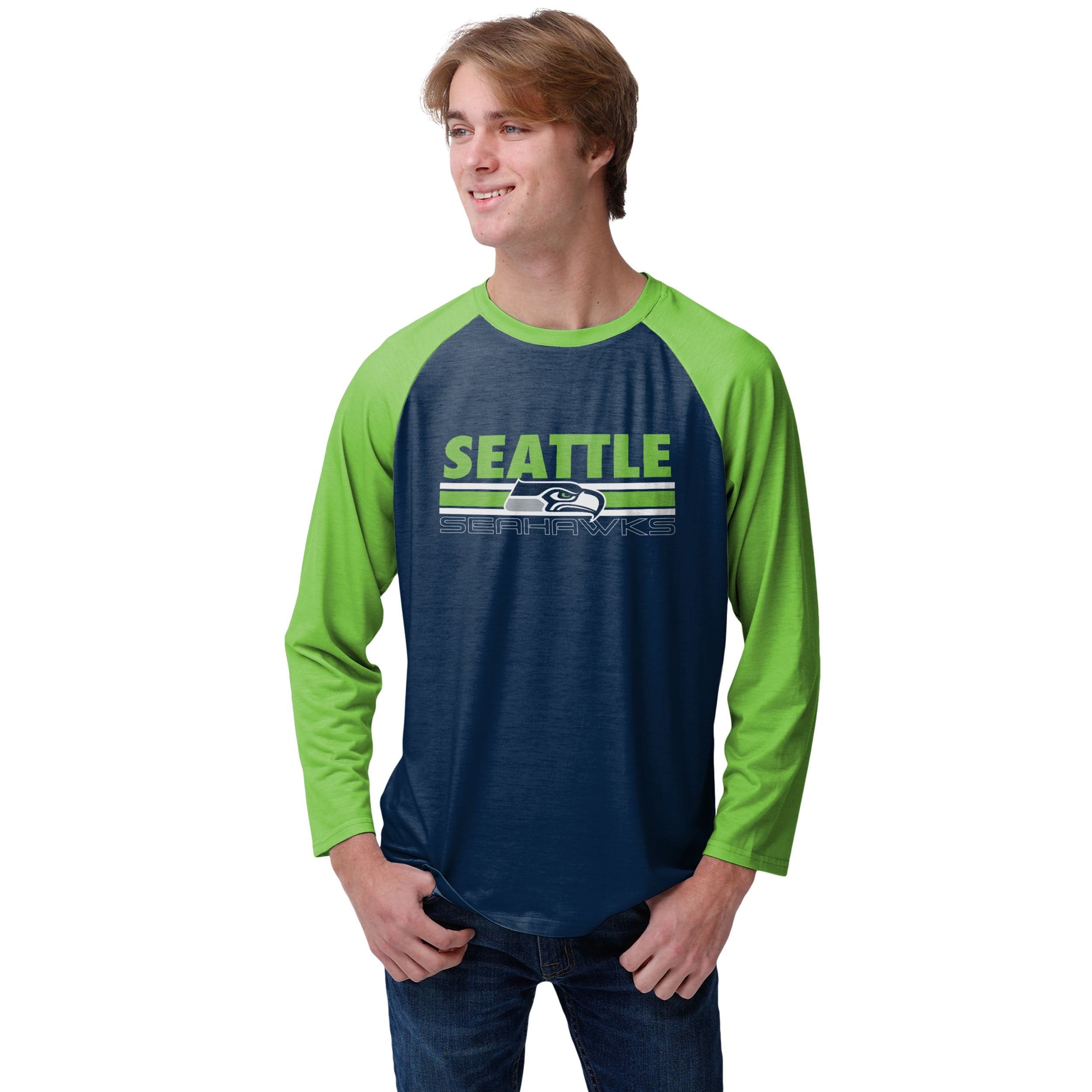 NFL Seattle Seahawks Colorblock Tee