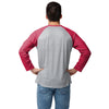 San Francisco 49ers NFL Mens Gray Big Logo Raglan T-Shirt