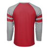 Tampa Bay Buccaneers NFL Mens Team Stripe Wordmark Raglan T-Shirt