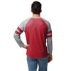 Tampa Bay Buccaneers NFL Mens Team Stripe Wordmark Raglan T-Shirt