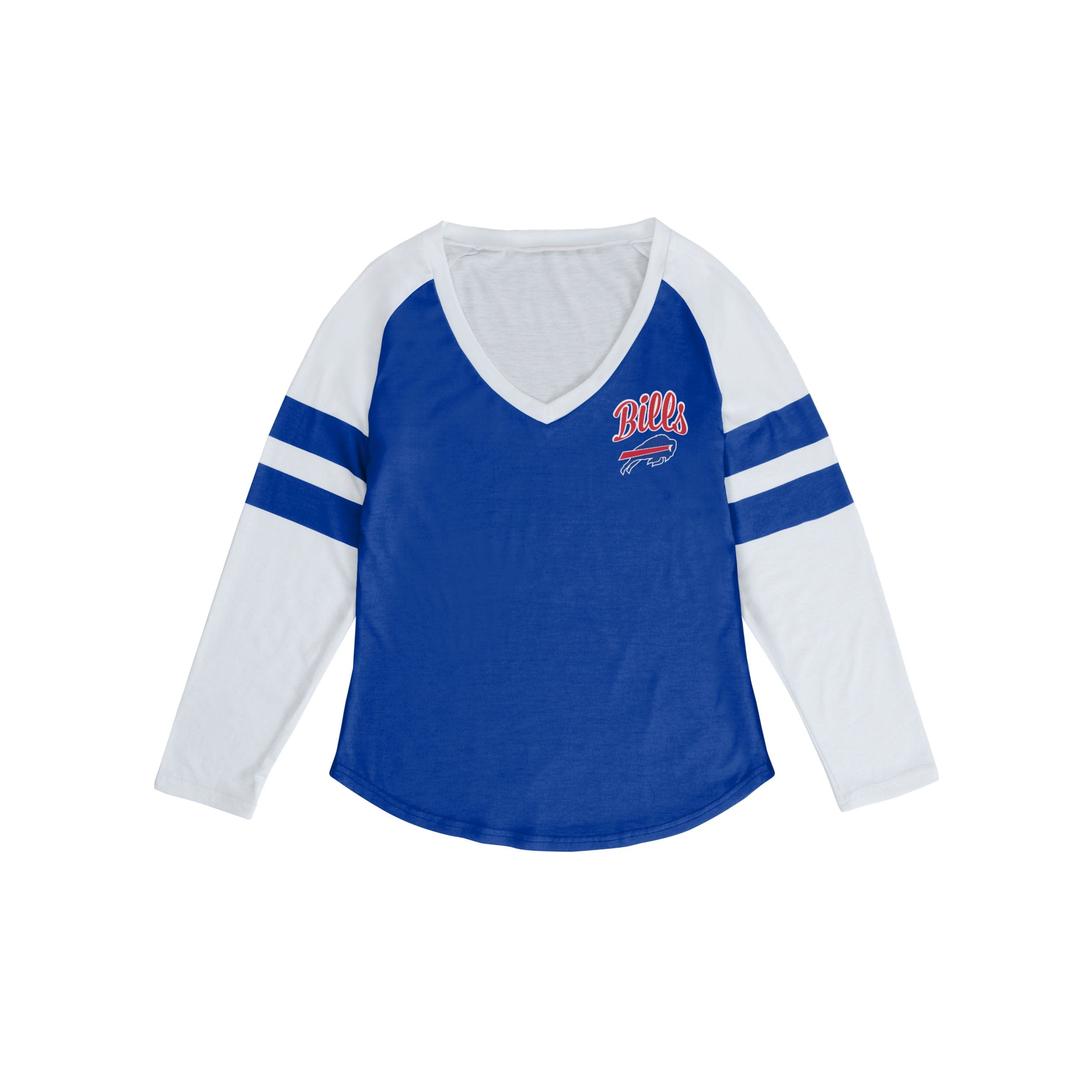 Buffalo Script - Buffalo Bills football - Long sleeve Stripe T