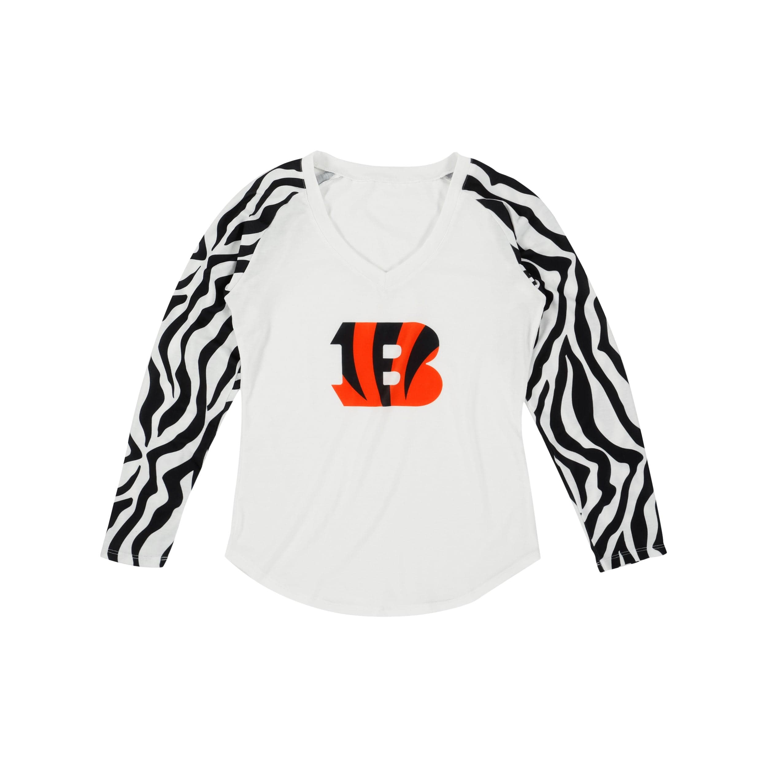 Cincinnati Bengals White Stripe Button Up Shirt FOCO