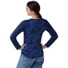 Dallas Cowboys NFL Womens Wordmark Tonal Camo Raglan T-Shirt