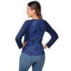 Seattle Seahawks NFL Womens Wordmark Tonal Camo Raglan T-Shirt
