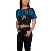 NFL Womens Distressed Wordmark Crop Top - Pick Team