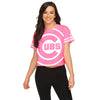 Chicago Cubs MLB Womens Highlights Crop Top