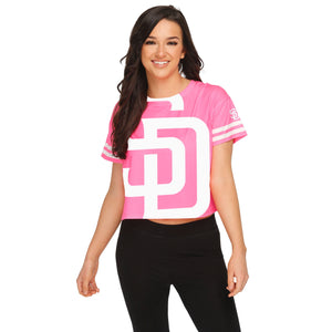 San Diego Padres MLB Womens Highlights Crop Top