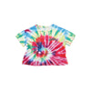 New York Yankees MLB Womens Pastel Tie-Dye Crop Top