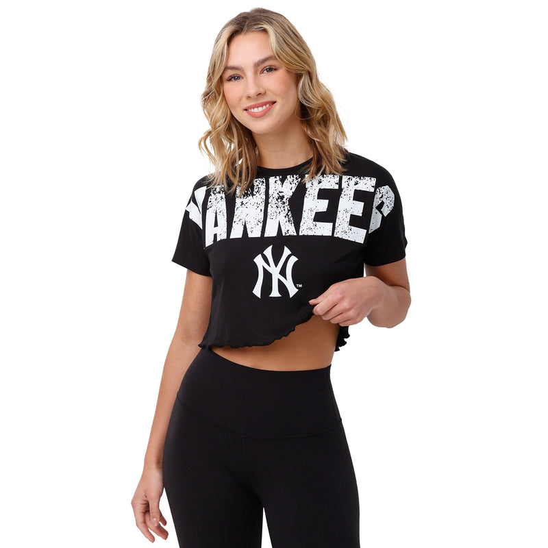 NY Yankees Ladies Wordmark T-Shirt