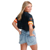 Chicago Bears NFL Womens Gameday Mesh Crop Top