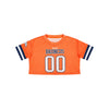 Denver Broncos NFL Womens Gameday Mesh Crop Top